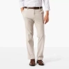Dockers Easy Khaki With Stretch Mens Classic Fit Big And Tall Flat Front Pant In White