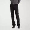 Dockers Easy Khaki With Stretch Mens Comfort Waistband Classic Fit Flat Front Pant In Black
