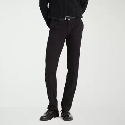 Dockers Easy Khaki With Stretch Mens Slim Fit Flat Front Pant In Black