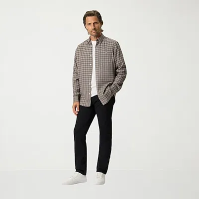 Dockers Essential American Khaki Mens Regular Fit Slim Flat Front Pant In Black
