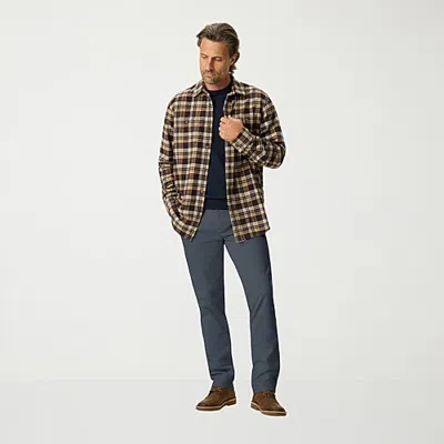 Dockers Essential American Khaki Mens Regular Fit Slim Flat Front Pant In Blue