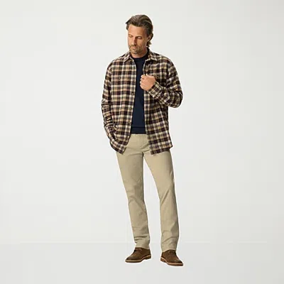 Dockers Essential American Khaki Mens Regular Fit Slim Flat Front Pant In Gold