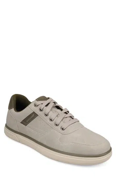 Dockers Mens Fabien Casual Nubuck Lace-up Sneaker In White