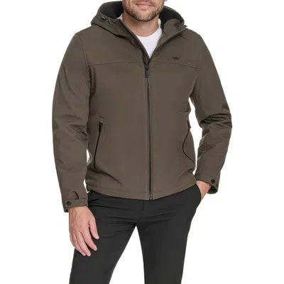 Dockers ® Fleece Lined Soft Shell Jacket In Gray