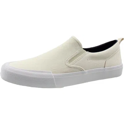 Dockers Fremont Mens Padded Insole Manmade Slip-on Shoes In White