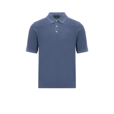 Dockers Givenchy Address Band Slim Cotton Polo Shirt In Blue