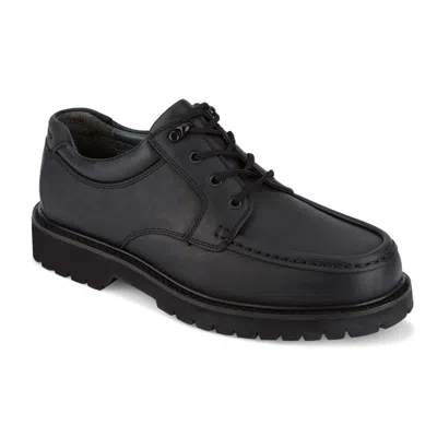 Dockers Glacier Mens Oxford Shoes Synthetic Leather Rugged Casual Shoes For Men In Black