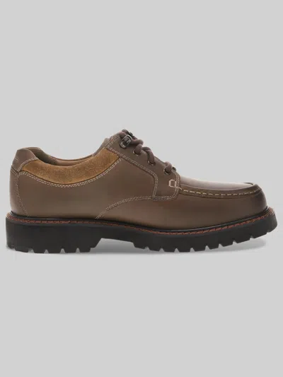 Dockers Glacier Moc Toe Lace Oxford Dark In Brown