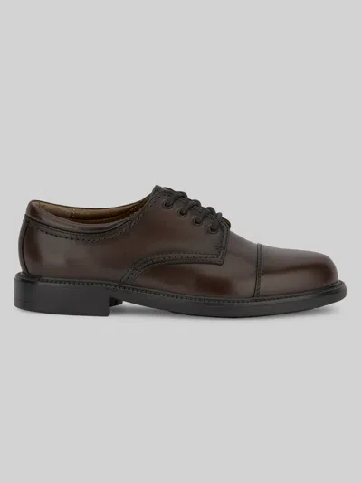 Dockers Gordon Leather Dress Shoes For Men Casual Cap Toe Mens Oxford Shoes In Burgundy