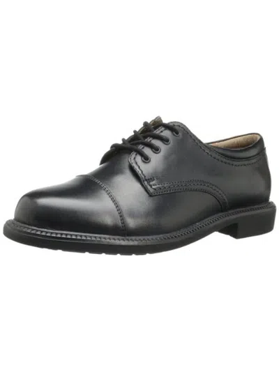 Dockers Gordon Leather Dress Shoes For Men Casual Cap Toe Mens Oxford Shoes In Black