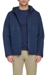 Dockers ® Hooded Rain Jacket In Blue