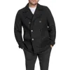 Dockers Mens Midweight Peacoat In Black