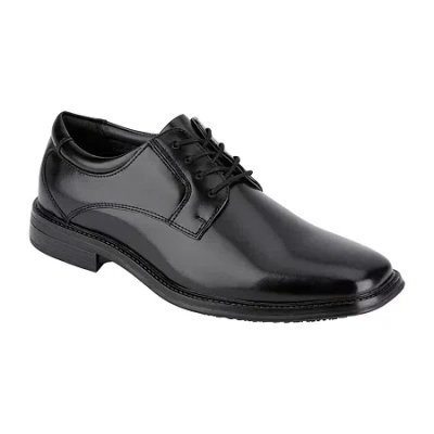 Dockers Mens Irving Slip Resistant Work Dress Oxford Shoe In Black