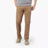 Dockers Jean Cut Khaki All Seasons Tech Mens Comfort Waistband Straight Fit Flat Front Pant In Brown