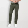 Dockers Jean Cut Khaki All Seasons Tech Mens Comfort Waistband Straight Fit Flat Front Pant In Green