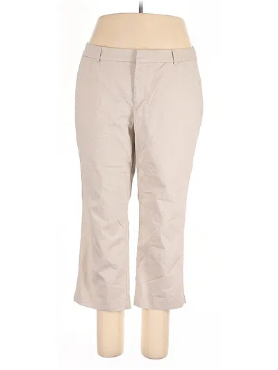 Pre-owned Dockers Khaki Pant In Brown