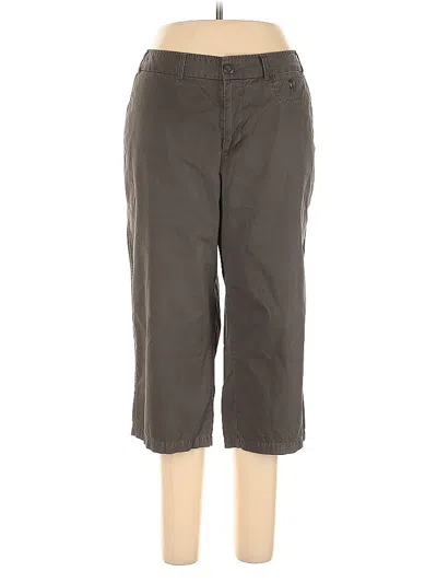 Pre-owned Dockers Khaki Pant In Gray