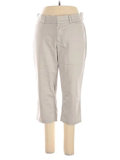 Pre-owned Dockers Khaki Pant In Gray