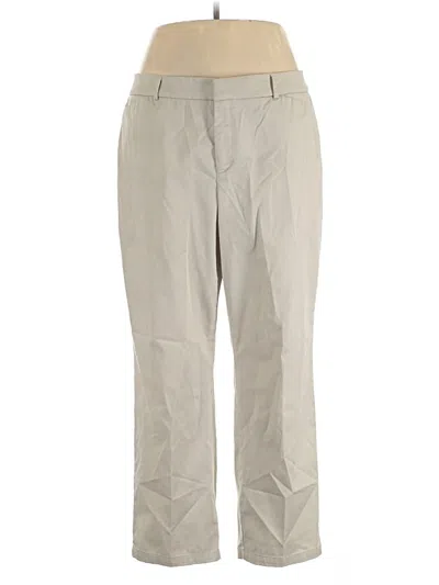 Pre-owned Dockers Khaki Pant In Gray