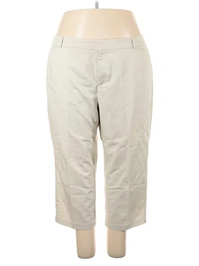 Pre-owned Dockers Khaki Pant In Ivory