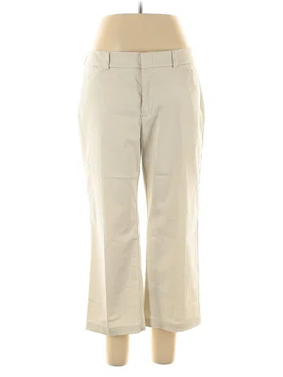 Pre-owned Dockers Khaki Pant In White