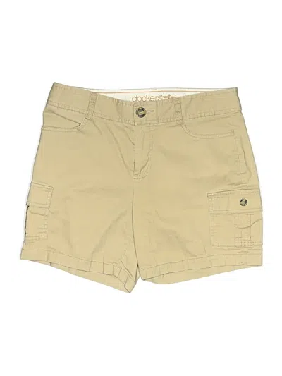 Pre-owned Dockers Khaki Shorts In Brown