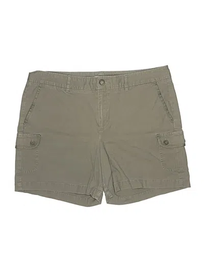 Pre-owned Dockers Khaki Shorts In Green
