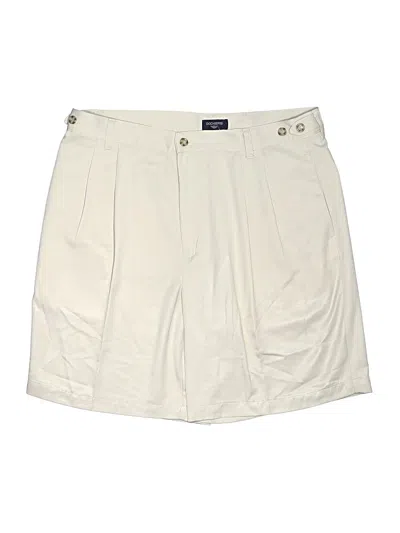 Pre-owned Dockers Khaki Shorts In Ivory