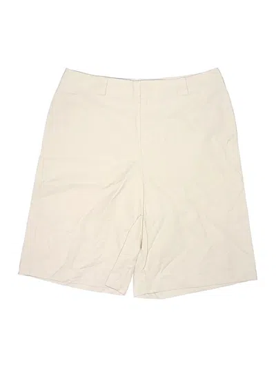 Pre-owned Dockers Khaki Shorts In Ivory
