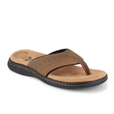 Dockers Laguna Mens Flip Flops Casual Beach Sandals For Men In Multi