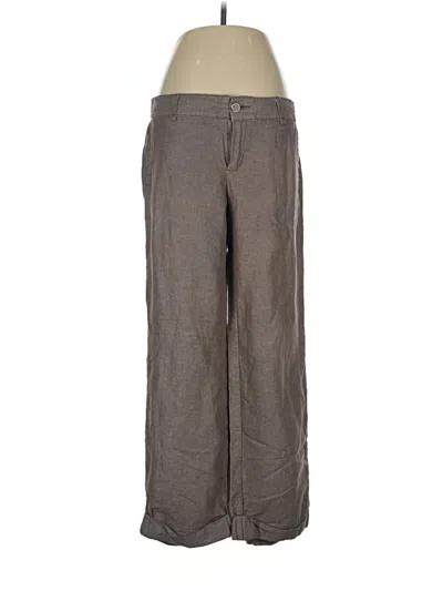 Pre-owned Dockers Linen Pants In Brown