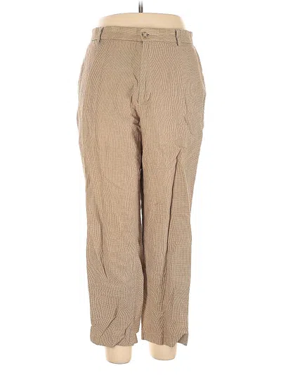 Pre-owned Dockers Linen Pants In Gray