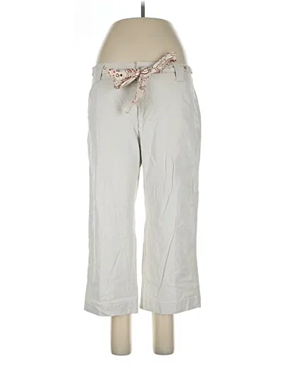 Pre-owned Dockers Linen Pants In Ivory