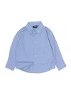 Dockers Long Sleeve Button Down Shirt In Blue