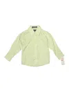 Dockers Long Sleeve Button Down Shirt In Green