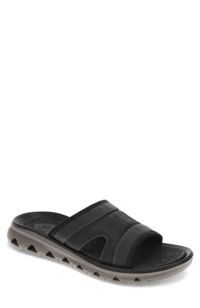 Dockers ® Luis Active Rebound Slide Sandal In Black