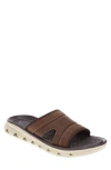 Dockers ® Luis Active Rebound Slide Sandal In Dark Tan