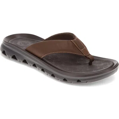 Dockers ® Luka Active Rebound Flip Flop In Dark Tan