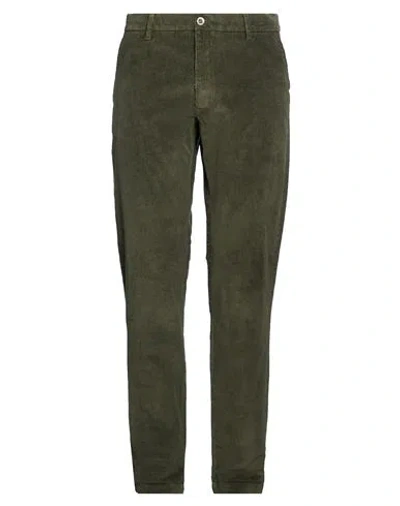 Dockers Man Pants Dark Green Size 33 Cotton, Elastane