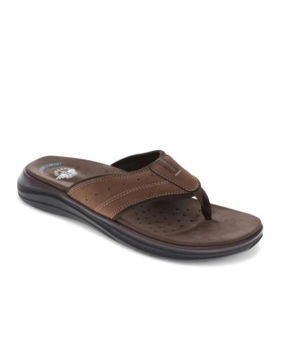 Dockers Men's Banks Sandals In Dark Tan