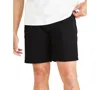 Dockers Men's Ultimate Supreme Flex Stretch Solid 9.5" Shorts In Black