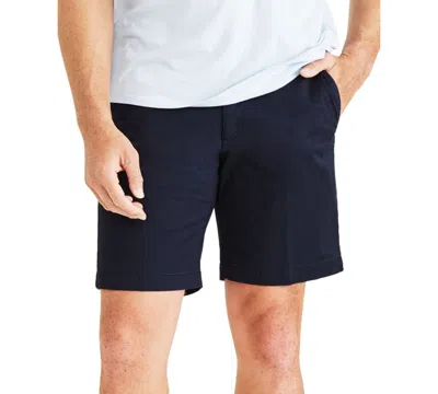Dockers Men's Big & Tall Ultimate Supreme Flex Stretch Solid 9" Shorts In Pembroke Blue