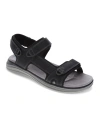 Dockers Mens Bradburn Outdoor Sport Sandal Shoe In Black