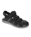 Dockers Mens Byrd Outdoor Sport Fisherman Sandal Shoe In Black