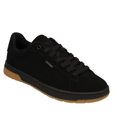 Dockers Men's Casen Casual Lace-up Sneakers In Black