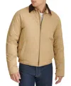 Dockers Men's Cotton Twill Bomber Jacket In Harvest Gold