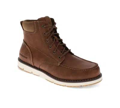 Dockers Men's Davis Rugged Lace-up Chukka Boots In Brown