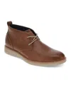 Dockers Mens Dee Dress Casual Lace Up Ankle Boot In Tan