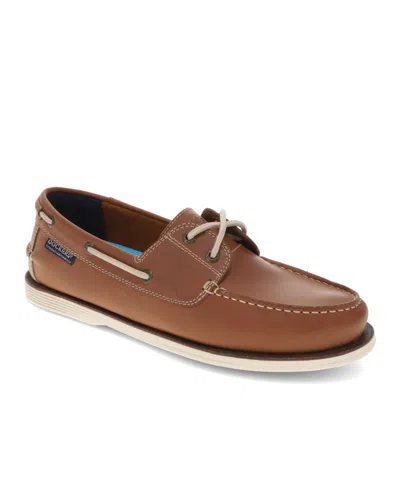 Dockers Men's Dennison Lace Up Shoe In Dark Tan