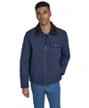 Dockers Men's Diamond Quilted Jacket In Blue